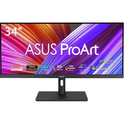 ASUS ProArt PA348CGV Computerbildschirm 86,4 cm (34") 3440 x 1440 Pixel UltraWide Quad HD Schwarz