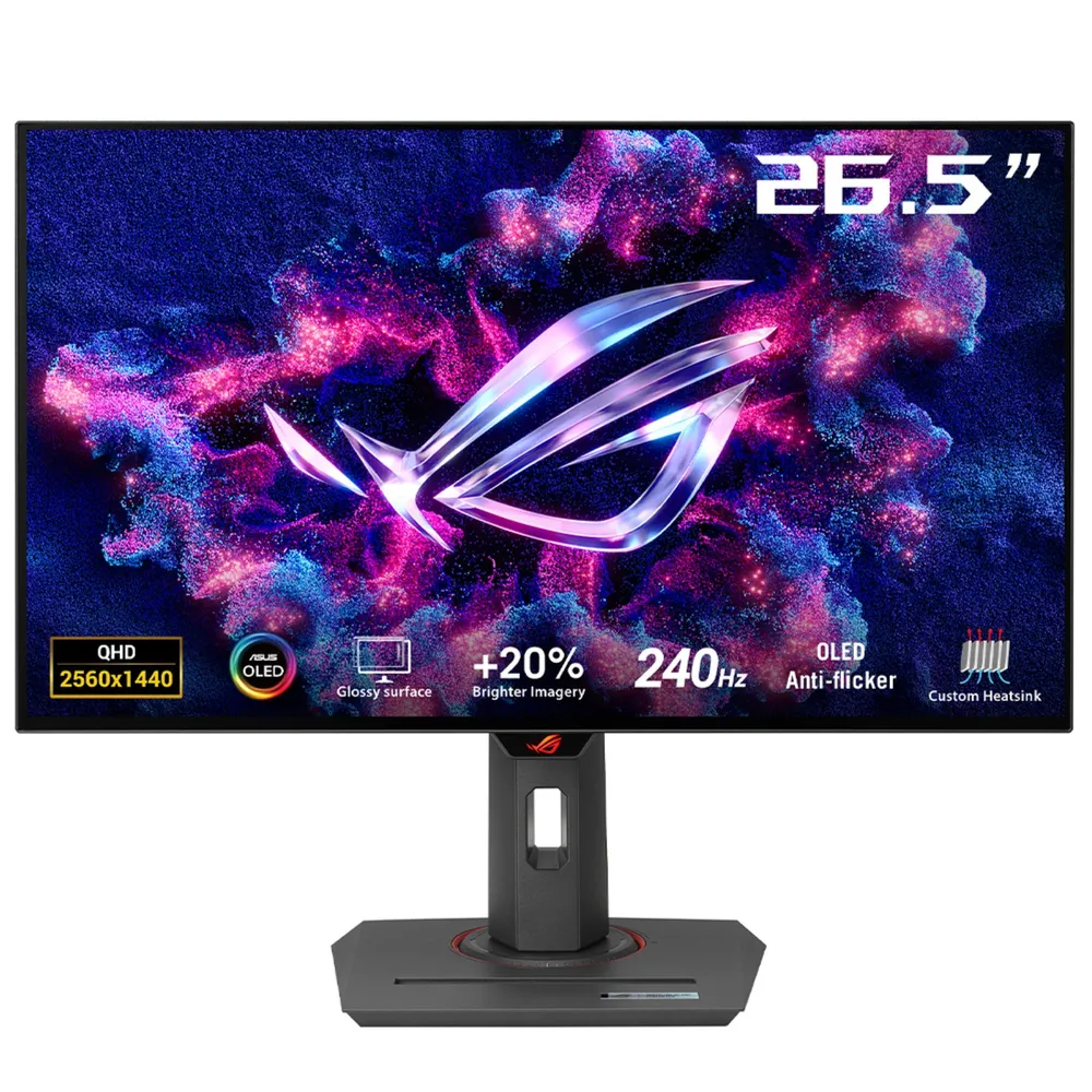 Asus ROG Strix OLED XG27AQDMG - Gaming-Monitor - schwarz Gaming-Monitor (2560 x 1440 px, QHD)