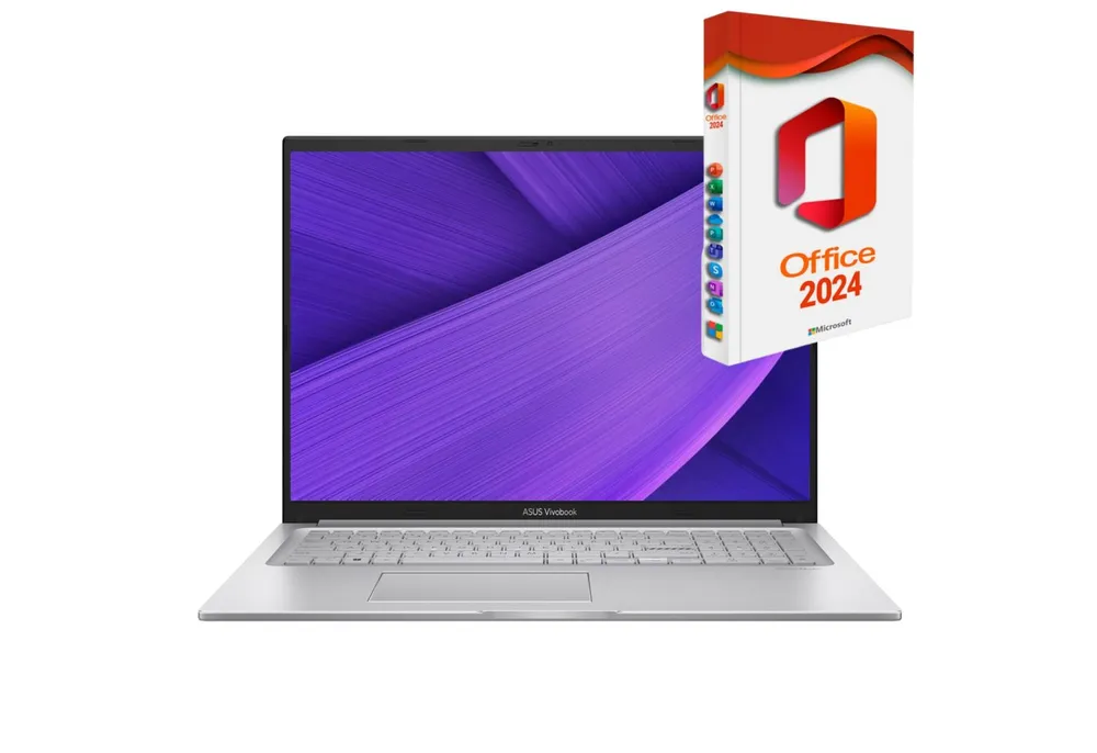 Asus Vivobook X160, Ryzen 7, beleuchtete Tastatur, Business-Notebook (40,6 cm/16 Zoll, AMD AMD Ryzen 7 7730U, AMD Radeon, 8 GB, 256 GB SSD, Windows 11 Pro, MS Office 2024 Pro, beleuchtete Tasten)