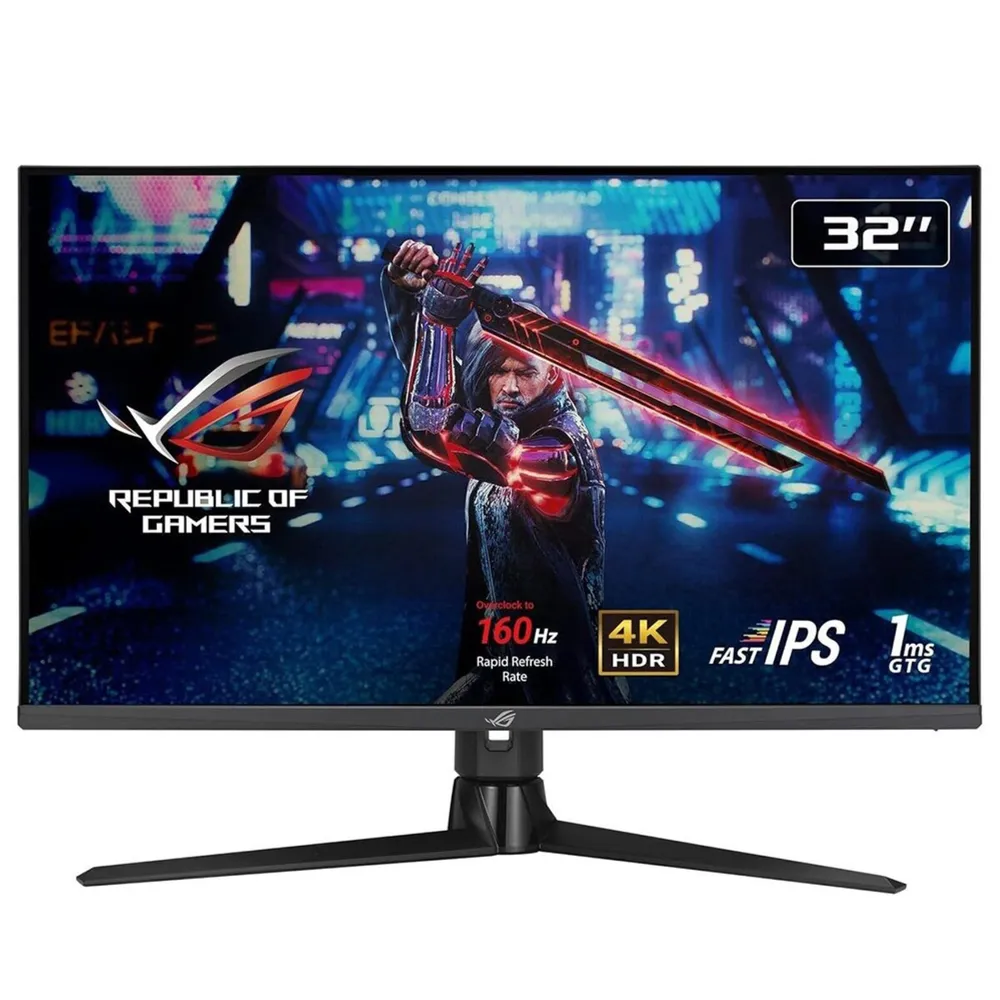 ASUS ROG Strix XG32UQ Computerbildschirm 81,3 cm (32") 3840 x 2160 Pixel 4K Ultra HD LCD Schwarz