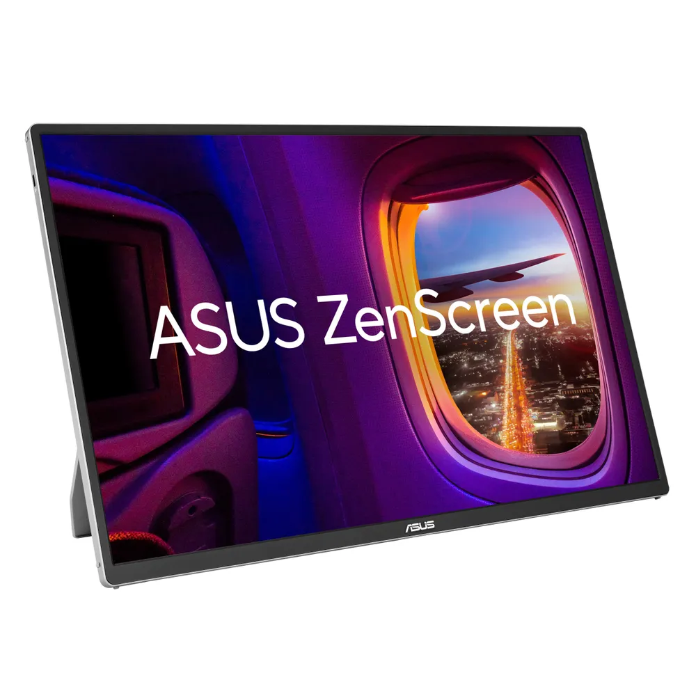ZenScreen OLED MQ16FC, Silber, 16 Zoll, Full-HD, 60 Hz, 1 ms Reaktionszeit Portabler Monitor