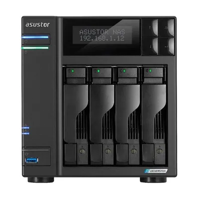 NAS Desktop ASUSTOR 4-Bay Intel Celeron N5105 4GB DDR4 2x2.5GbE ADM