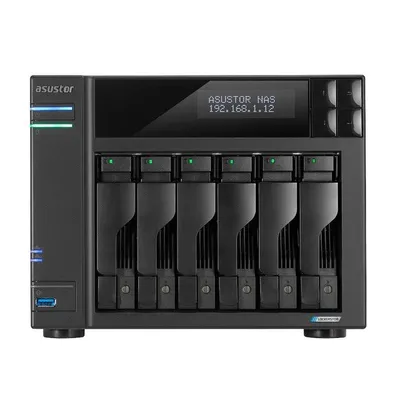 NAS Desktop ASUSTOR 6-Bay Intel Celeron N5105 8GB DDR4 2x 2.5GbE ADM
