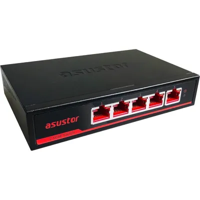 Asustor ASW205T Netzwerk-Switch Unmanaged 2.5G Ethernet (100/1000/2500)