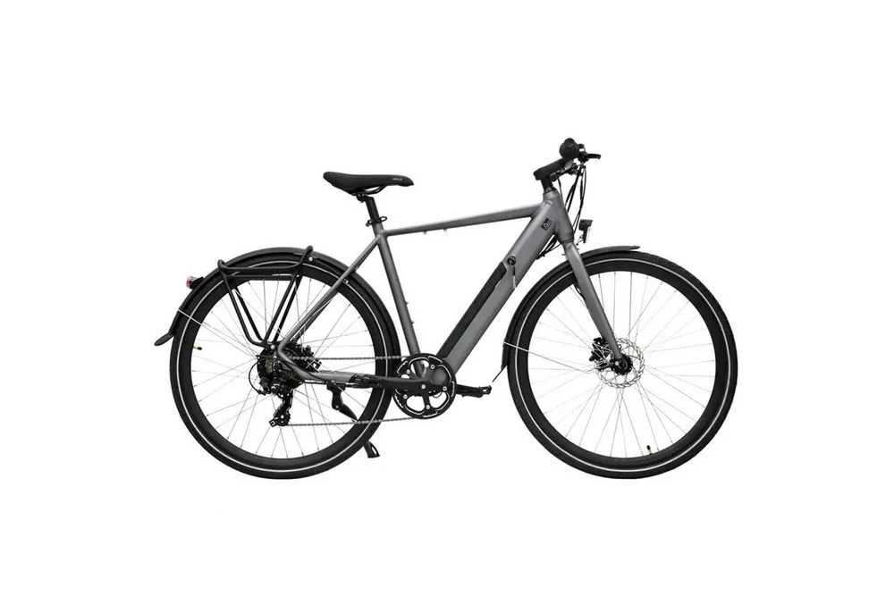 AsVIVA E-Bike Cityrad BC1-C Elektrofahrrad 28 Zoll, 7 Gang Shimano Shimano Tourney / SIS RevoShift Schaltwerk, Kettenschaltung, Heckmotor, 378 Wh, 250W Bafang-Motor, Samsung-Akku