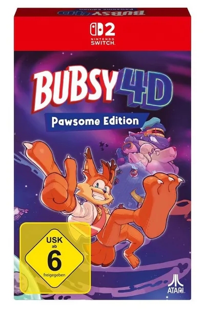Bubsy 4D Pawsome Edition Nintendo Switch 2