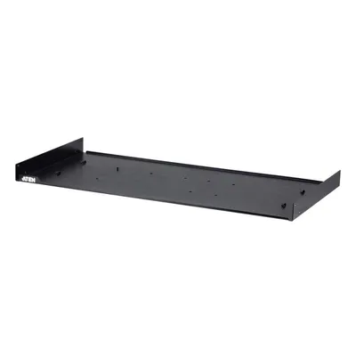 Montageplatte Aten 2K-0008 1U Schwarz für Rack