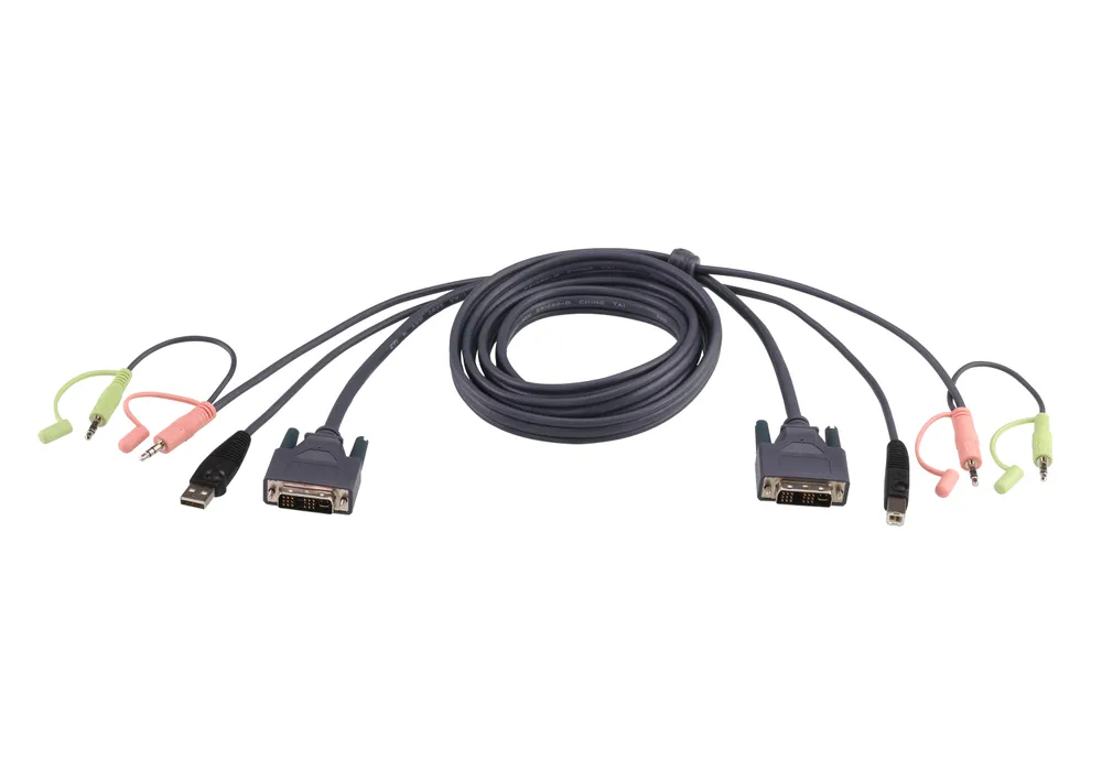 KVM-Kabel ATEN 2L-7D18U DVI-I Single Link USB 1