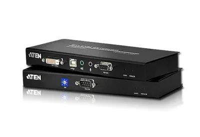 KVM-Extender Aten CE600 DVI USB Cat 5e RS-232 bis 60 m Rackmount
