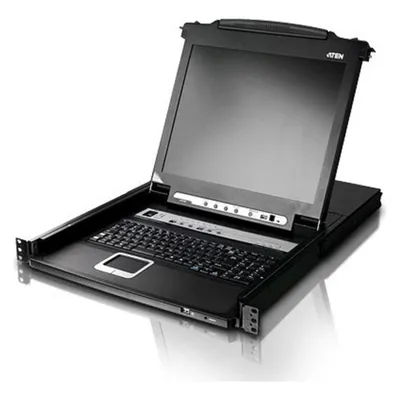 Aten CL5708M FR KVM-Switch 8-Port 17"-LCD Single Rail (PS/2-USB VGA) FR-Layout