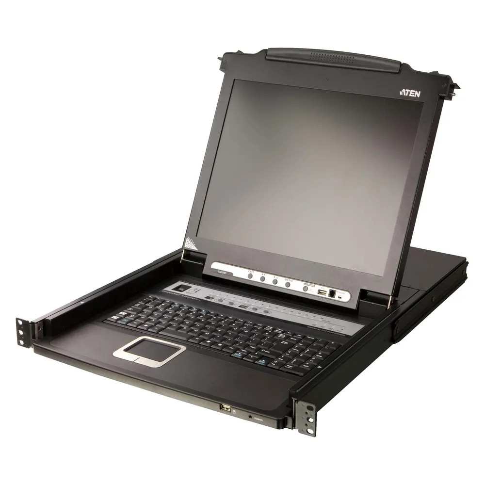 Aten CL5716MW KVMP-Switch 16-fach mit 17.3"-Display