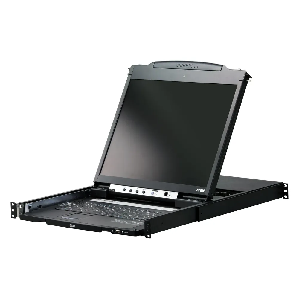 Aten CL5800N SL Dual Rail 19"-LCD-Konsole