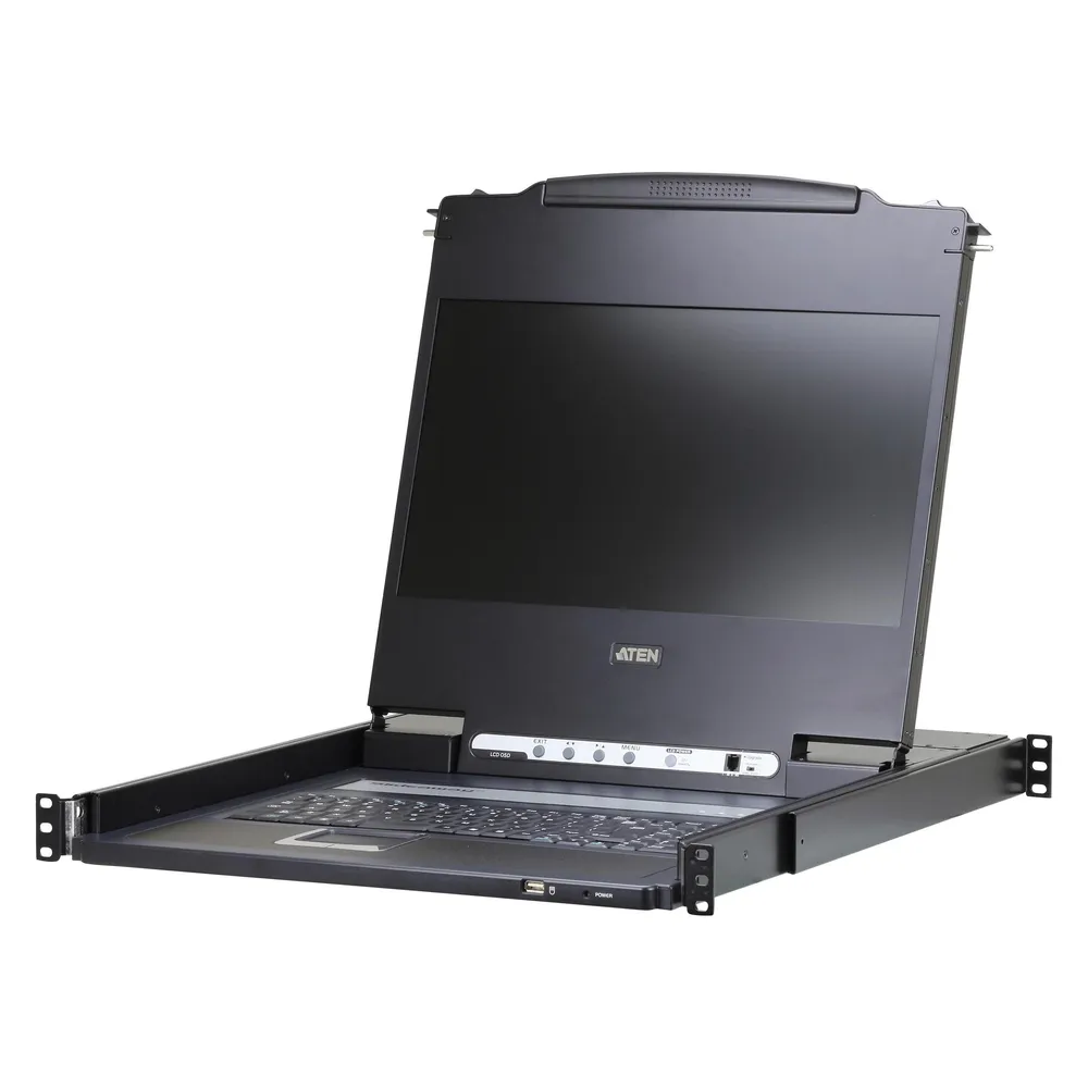 Aten CL6700MW SL Single Rail 17,3"-LCD Konsole (USB