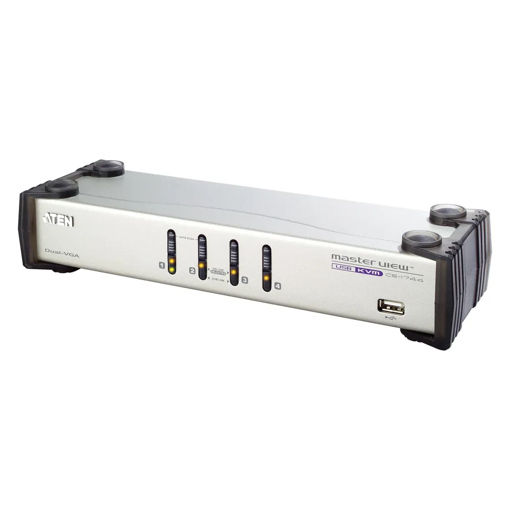 Aten CS1744: Dual-View KVM Switch