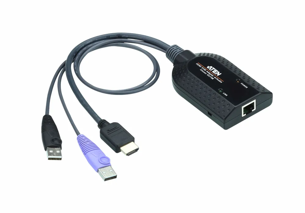 KVM-Adapter Aten KA7188 HDMI USB Smart Card Virtual Media