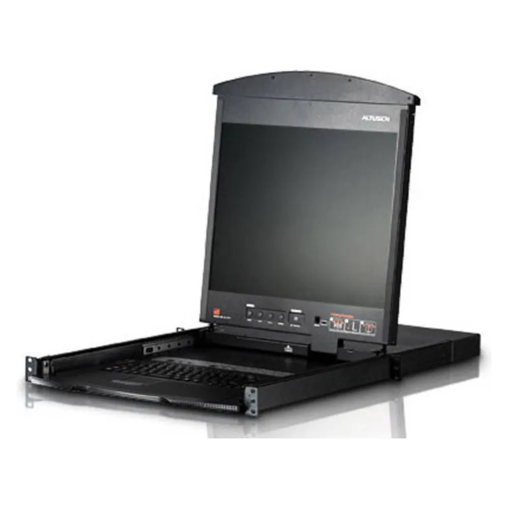 Aten 17" TFT KVM Switch für 1HE Rack