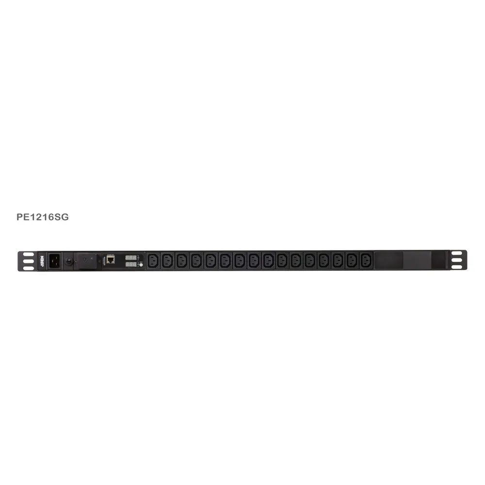 Aten PE1216SG 0U Basis PDU mit Messfunktion und Überspannungsschutz