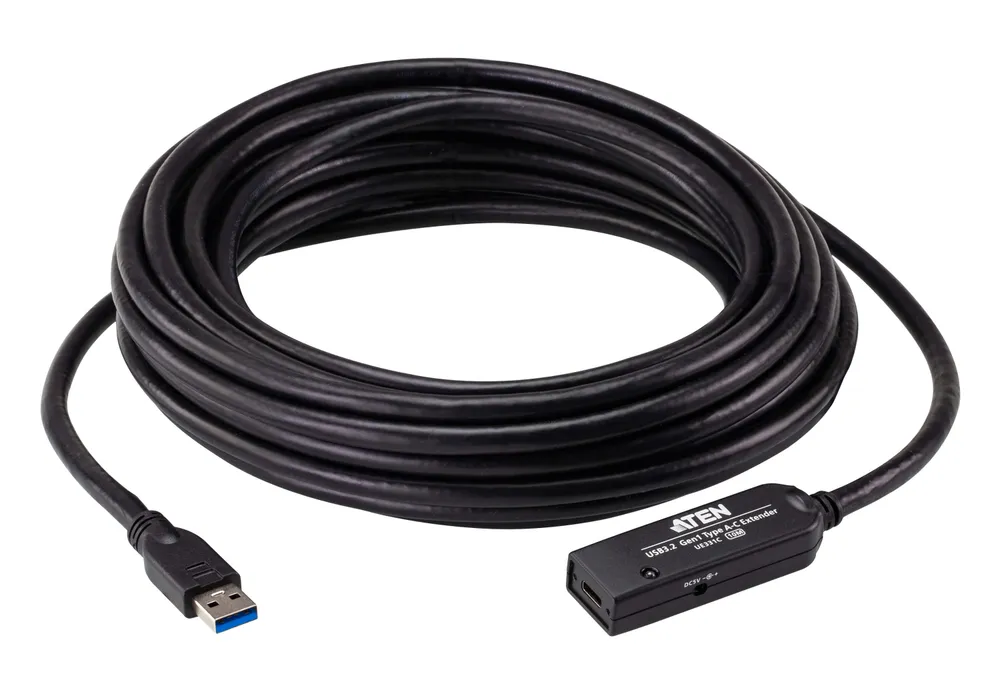 USB-Verlängerungskabel 3.2 Gen 1 ATEN 10 m USB-A nach USB-C