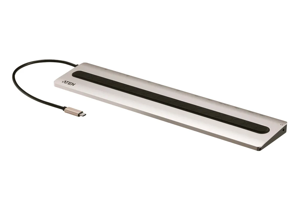 Dockingstation Aten UH3237 USB-C 13 Anschlüsse 4K HDMI VGA Ethernet