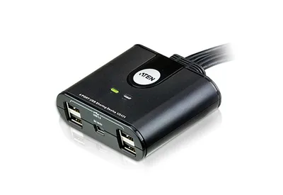 Switch ATEN 4 Ports USB 2.0 Modell US424 Externer Portwahlschalter