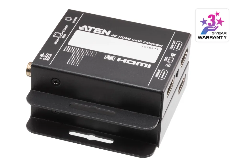AV-HDMI-Extender 4K ATEN VE1821-AT-G 35 m Kabelgebunden