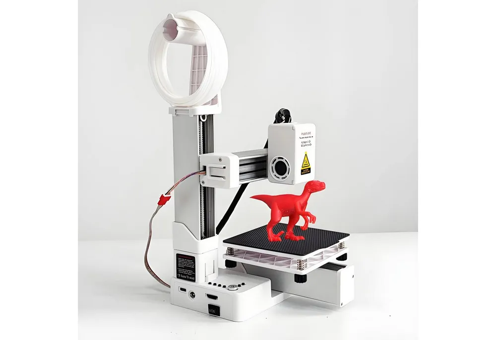 Athlix 3D-Drucker 3D Drucker mehrfarbig kompatibel mit PLA, TPU, 1,75 mm Filamenten, 100 × 100 × 100 mm Bauraum, FDM-Drucktechnologie