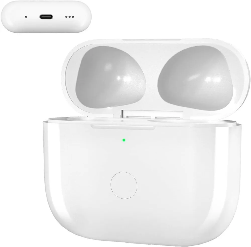 Athlix Ladecase Ersatz für AirPods 3. Generation, USB-C Charging Case wireless Kopfhörer (Automatischer Ruhemodus, 3–4 volle Aufladungen)