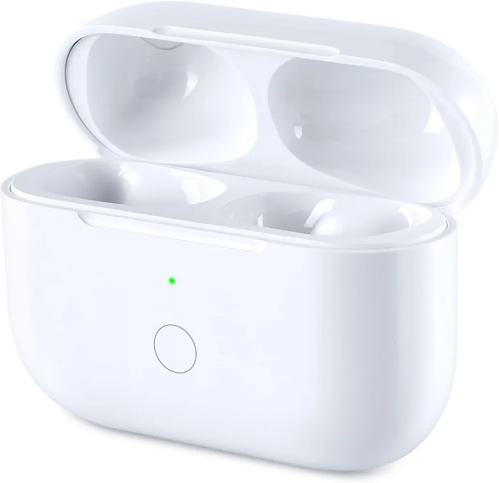 Athlix Ladecase Ersatz für AirPods Pro 1 & 2, USB-C Wireless Charging Case Kopfhörer (15 Min Schnellladung, Pop-Up-Kopplung, Batterieanzeige)