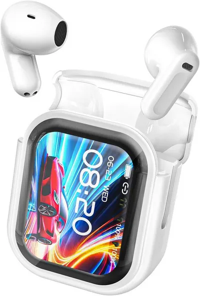 Athlix Übersetzer Kopfhörer Echtzeit Sprachübersetzer Kabellos Headset In-Ear-Kopfhörer (Ja, 134 Sprachen, Musikwiedergabe, Anrufsteuerung)