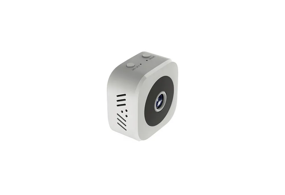 Athlix Überwachungskamera Mini-Überwachungskamera 4K FullHD WiFi-Überwachung Bewegungserkennung (Innen, Infrarot, Nachtsicht, Wasserdicht, 2-Wege-Audio)