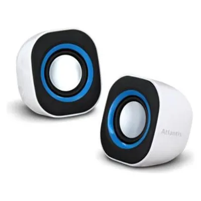 Lautsprecher Atlantis Land Stereo tragbar kabelgebunden 5W mit Drehregler USB