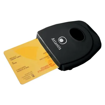 Atlantis Land P005-SMARTCR-U USB-Kartenleser Schwarz
