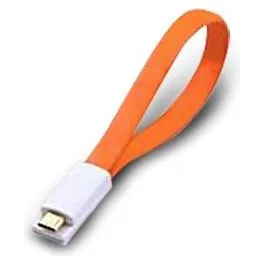 Atlantis Land 0.2m USB 2.0 A - Micro USB 2.0 B M/M USB-Kabel 0.2m USB A Micro-USB B Orange