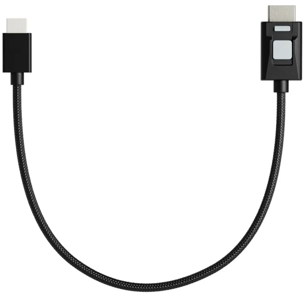 Atomos 4kP60 Locking HDR Mini auf Full HDMI 30cm High Speed Kabel