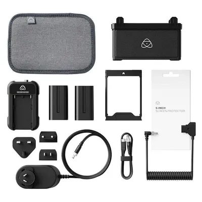 Zubehörkit Atomos ATOMACCKT4 für NINJA/SHINOBI/ZATO CONNECT 2x Akku Kunststoff