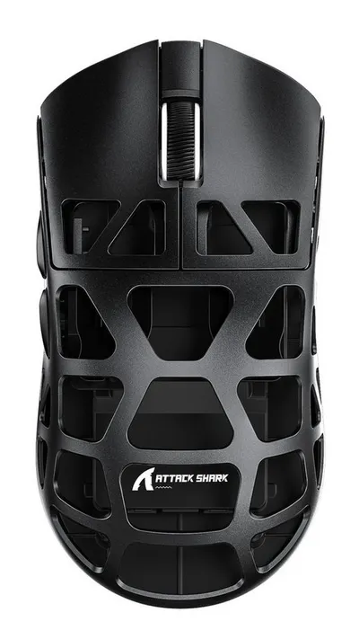 ATTACK SHARK R3 Kabellose Gaming-Maus aus Magnesiumlegierung, 8kHz, 48g Gaming-Maus (2.4G, Bluetooth, USB-C, 26000 dpi, PAW3395-Sensor,46g,8000hz,Magnesiumlegierung)