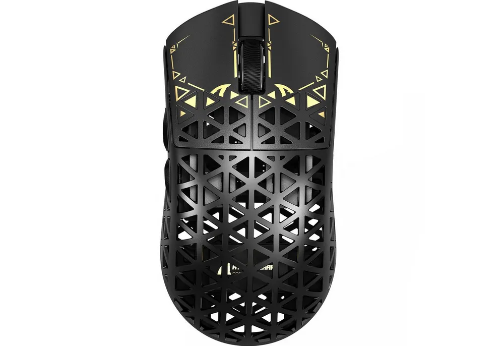 ATTACK SHARK R5 Ultra Carbonfaser Gaming-Maus,39g,8000Hz,42000 DPI,PAW3950MAX Gaming-Maus (2.4G, Bluetooth, kabelgebunden)
