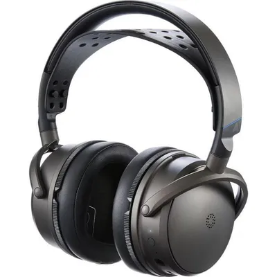 Audeze Maxwell 2 kabellose Bluetooth WiFi Gaming Kopfhörer mit Geräuschunterdrückung grau schwarz