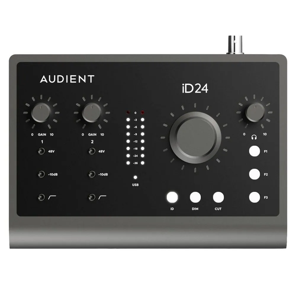 Audient Audio Interface Audient iD24 Monitor-Controlling, inkl. Software Digitales Aufnahmegerät