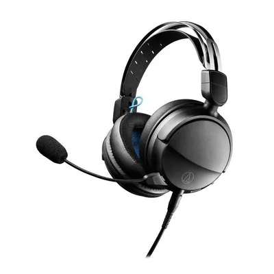 Kopfhörer Audio-technica ATH-GL3 kabelgebunden 3,5 mm Gaming mit Mikrofon Schwarz
