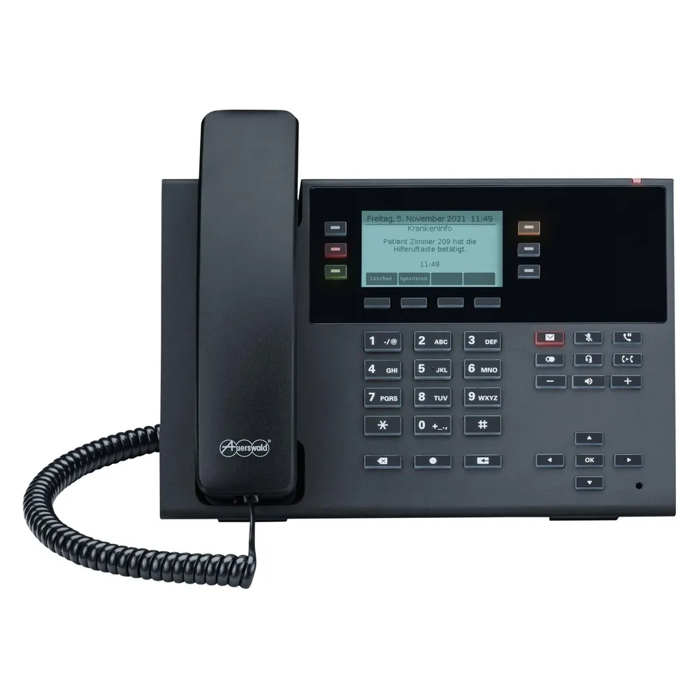IP-Telefon Auerswald COMfortel D-210 Wireless 3 Leitungen Schwarz