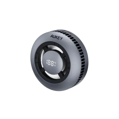 Ladegerät AUKEY LC-G10 Magnetisch Qi Wireless 15W Aktive Kühlung Grau