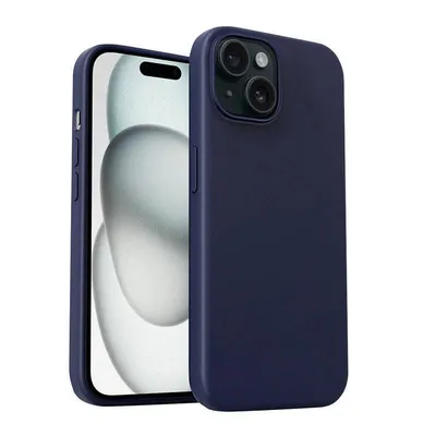 Funda para móvil Aukey PC-GJ10B Silikon Medizinisch Blau mit MagSafe für iPhone 15 Plus