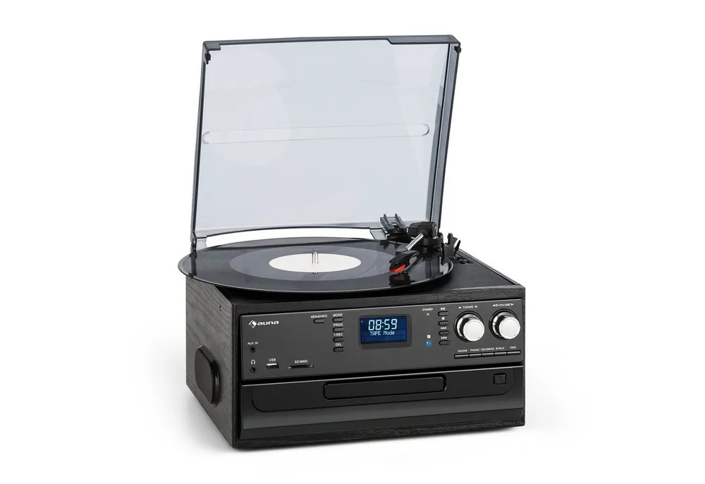 Auna Oakland Stereoanlage (FM und DAB+ Radiotuner)