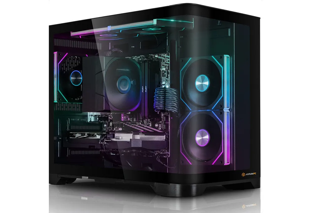 AurumPC R7 5700X mit RTX5060Ti 16GB und 32GB DDR4 RAM Gaming-PC (AMD Ryzen 7 5700X, GeForce RTX 5060Ti, 32 GB RAM, 1000 GB SSD, Luftkühlung, OHNE Betriebssystem)