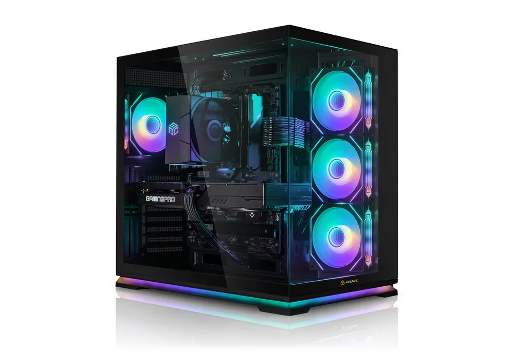 AurumPC R7 7800X3D mit RTX5070Ti 16GB und 32GB DDR5 RAM Gaming-PC (AMD Ryzen 7 7800X3D, GeForce RTX 5070 Ti, 32 GB RAM, 1000 GB SSD, Luftkühlung, Windows 11, WLAN)