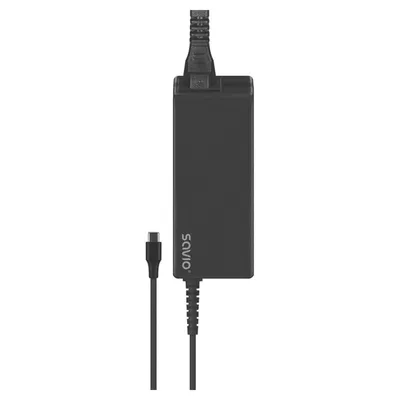 Savio Za-01 Ladegerät für mobile Geräte wie Netbooks, Laptops, Smartphones und Handys, Schwarz, AC-Innenbereich