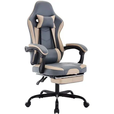 Ergonomischer Gaming-Stuhl Autrucker Mit Fußstütze Und Höhenverstellung