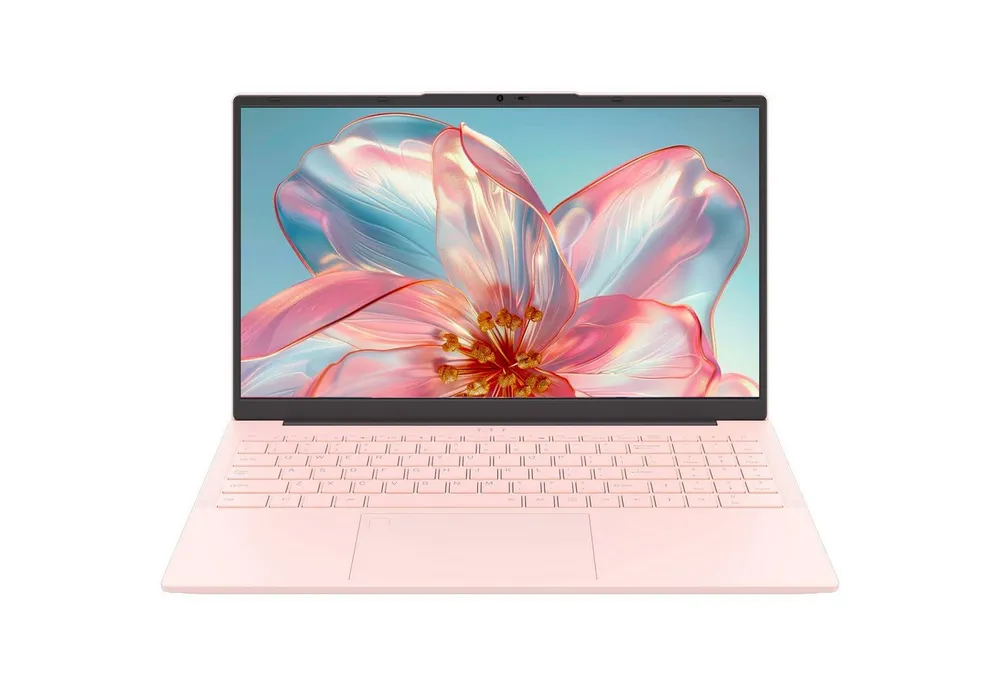 Auusda T156A Rosa/Silber Laptop, 15.6 Zoll, 3050e Prozessor, 512TB NVMe SSD Notebook (Core 3050E, 8 GB, 512 GB SSD, mit beleuchtete Tastatur und integrierter Privacy-Kamera)