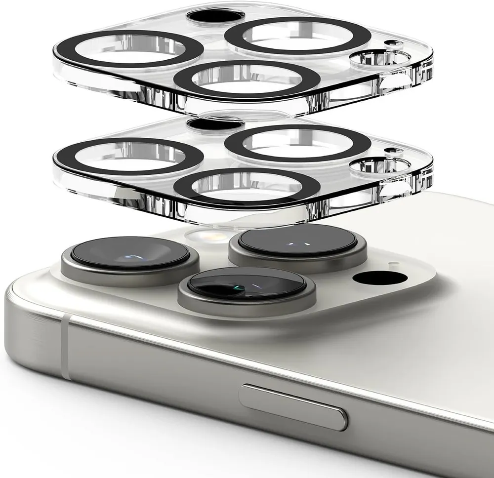 AVANA Schutzfolie Kamera Schutzglas für iPhone 16 Pro / iPhone 16 Pro Max Panzerglas, (2-St), Anti-Kratzer, glasklarer Kameraschutz